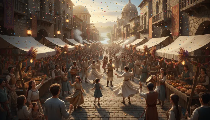 Illustration of aviv: a city in Israel known for its culture