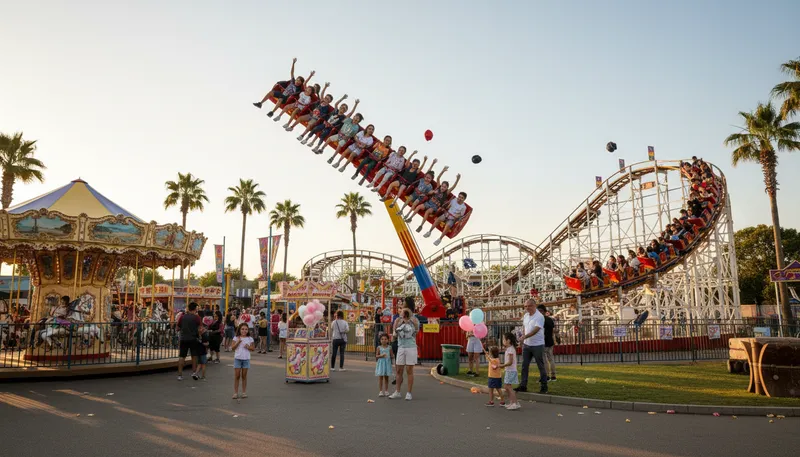 Illustration of amusement: Fun or enjoyment.