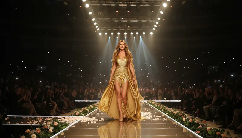 Illustration of gisele: A given name, often associated with models.