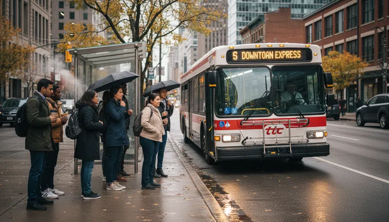 Illustration of TTC: Abbreviation for various terms, often transport related.