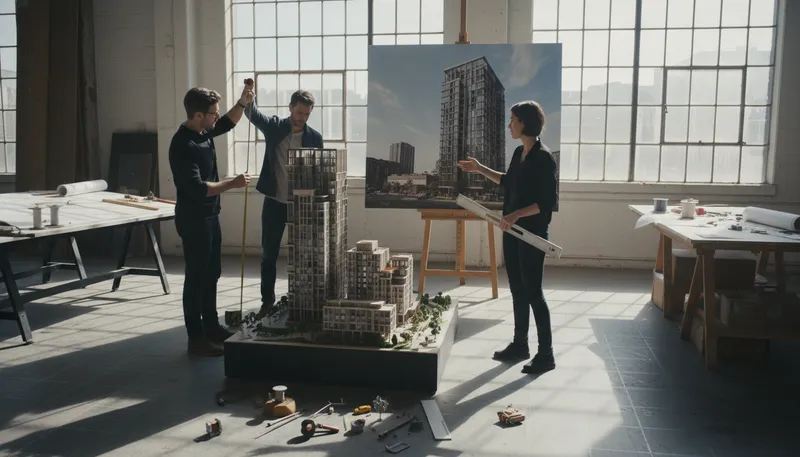 Illustration of scale: the ratio of a model to the actual object