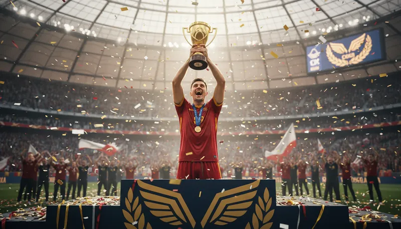 Illustration of glory: great honor or praise for achievements