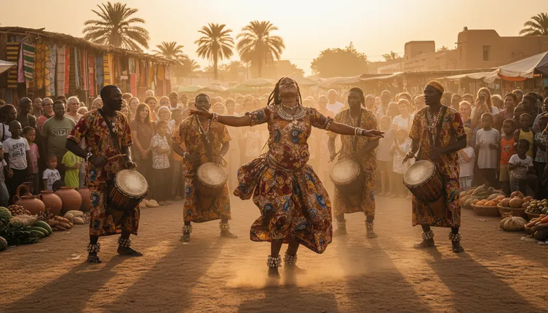 Illustration of malian: Relating to Mali or its people.