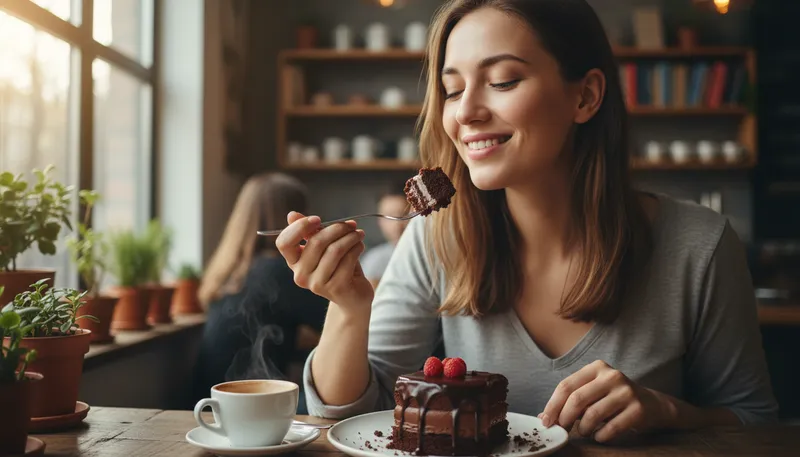 Illustration of taste: The sensation of flavor perceived by the mouth.
