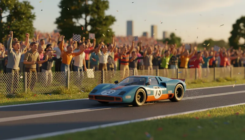 Illustration of carrera: A Spanish word meaning race or career.