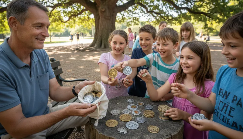 Illustration of coinage: The creation of new words or phrases.