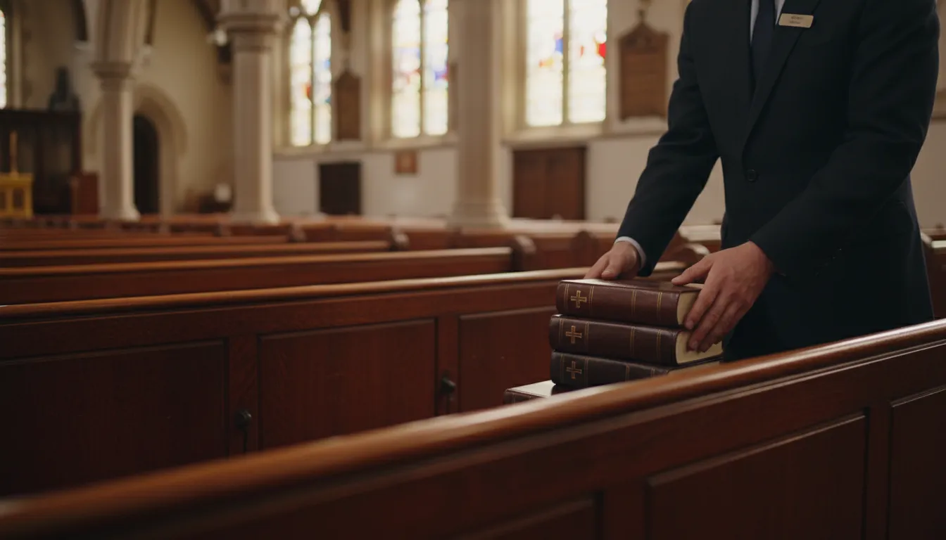 Bibles-এর ইলাস্ট্রেশন: Sacred texts in Christianity containing religious teachings.