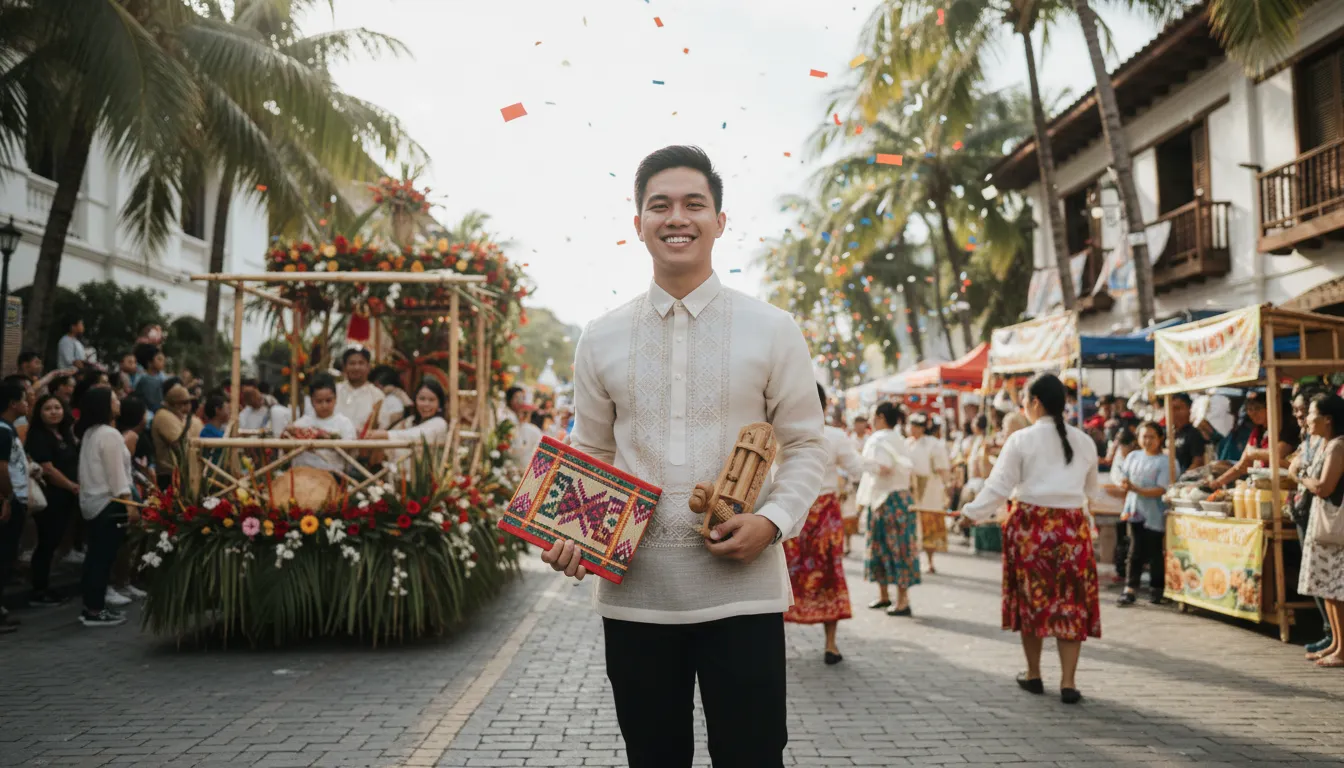 ภาพประกอบของ Pinoy: a person from the Philippines