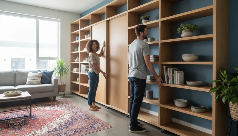 Illustration of movable: Able to be moved or relocated easily.