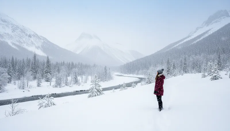 Illustration of wintry: Characteristic of winter; cold and snowy.