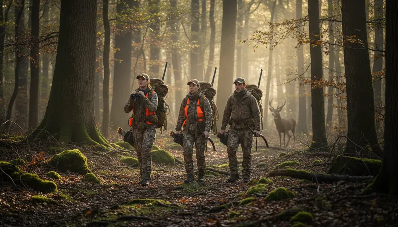 Illustration of hunt: To search for and capture animals.