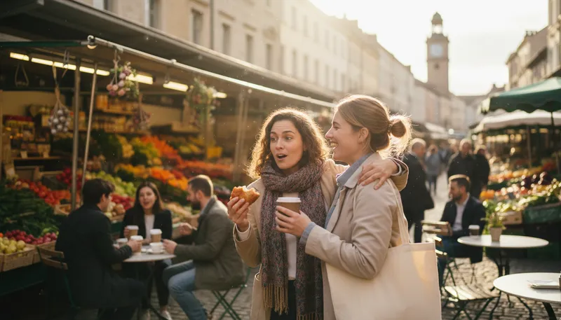 Illustration of what a small world: surprise at unexpected connections between people