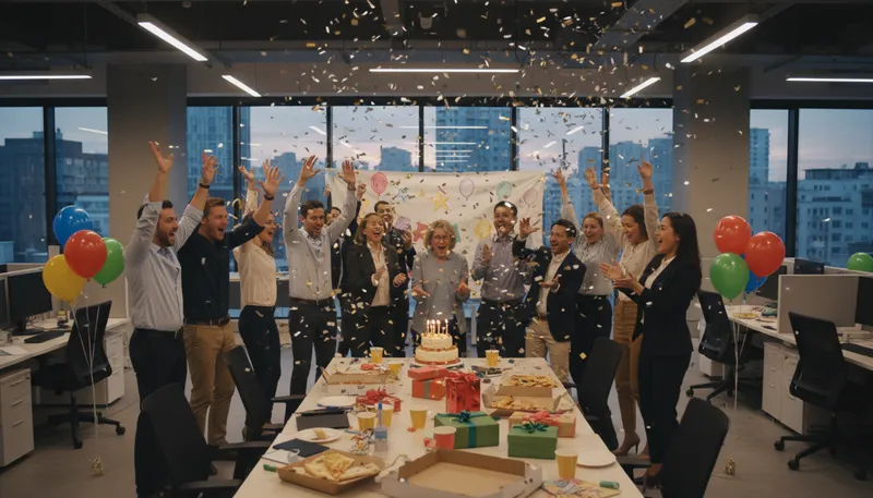 Illustration of morale: The confidence and enthusiasm of a group.