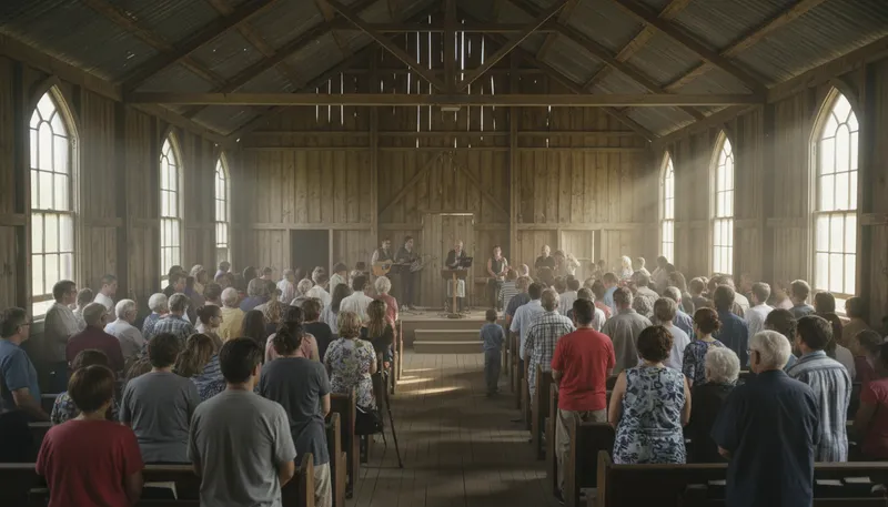Illustration of tabernacle: A place of worship or assembly.