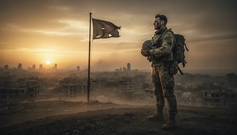 Illustration of last full measure: Ultimate sacrifice or effort given.