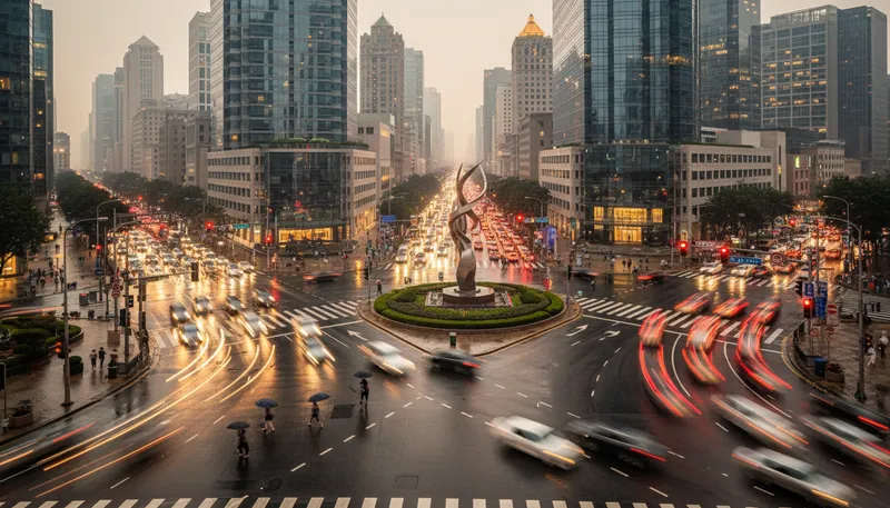 Illustration of intersect: To cross or meet at a point.