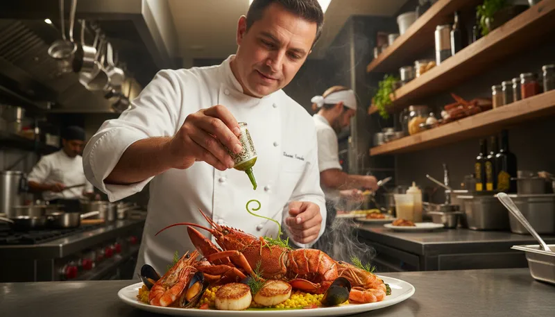 Illustration of delicacy: A rare or luxurious food item.
