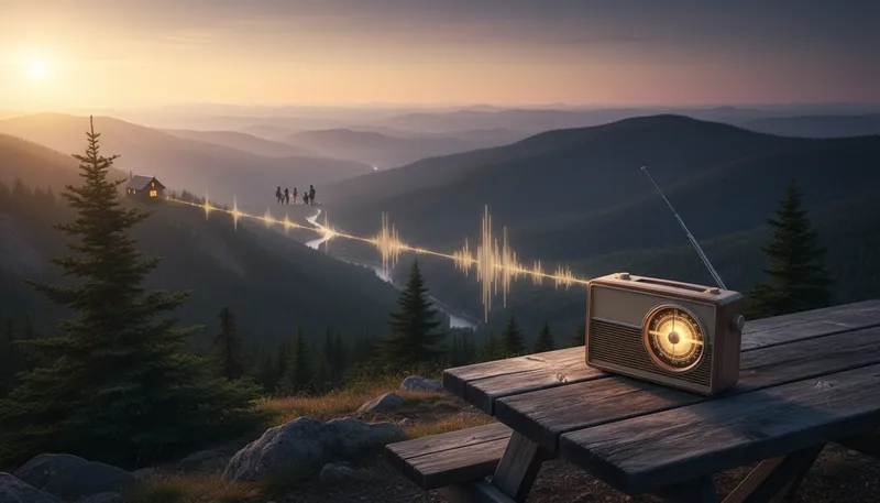 Illustration of transmit: To send or pass something from one place to another.