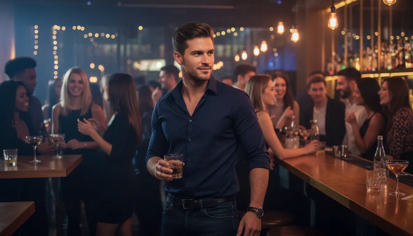 chase tail का चित्र: To try to find romantic or sexual partners.