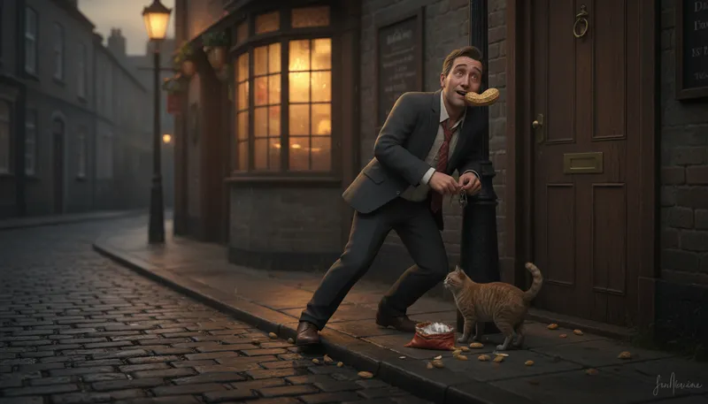 Illustration of have a snootful: To drink alcohol until intoxicated.