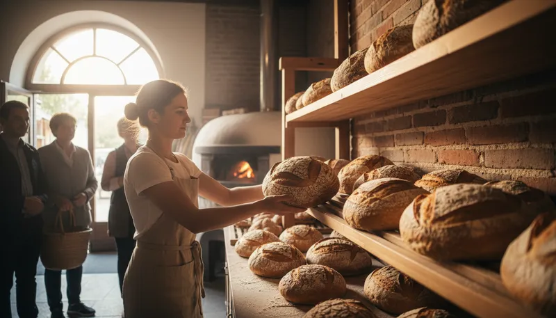 Illustration of artisanal: Made by skilled craftspeople using traditional methods.