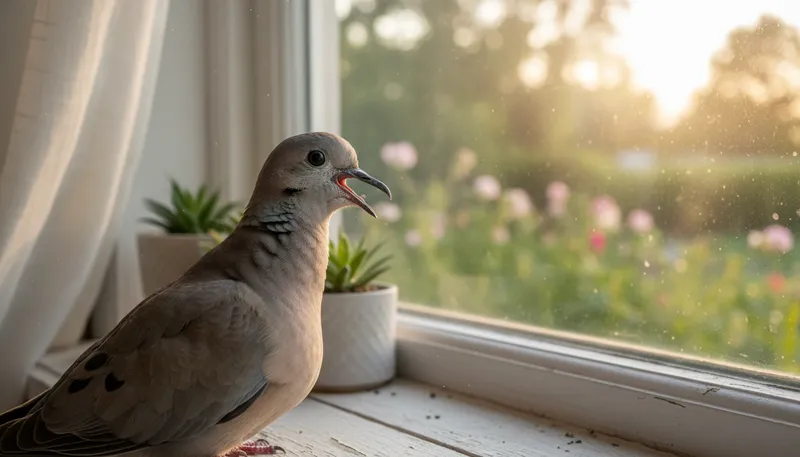 Illustration of coo: Soft sound made by pigeons.