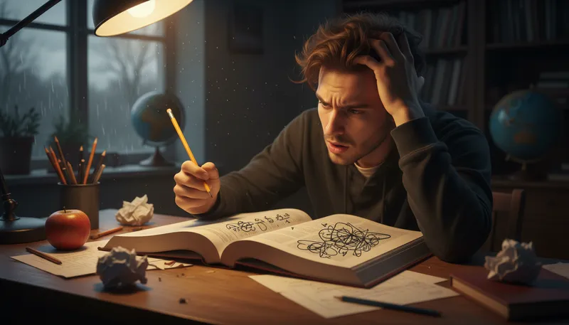 Illustration of comprehend: To understand or grasp meaning.