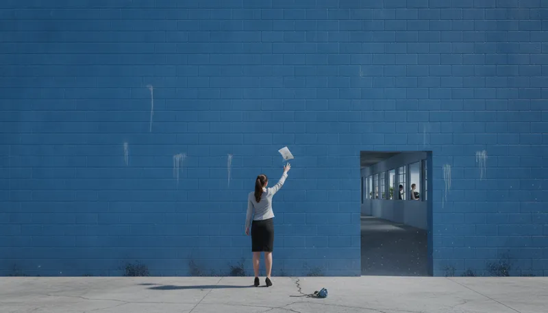 Illustration of blue wall of silence: police protection of fellow officers