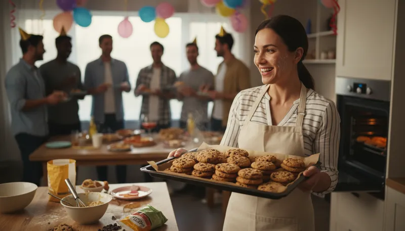Illustration of batch: a quantity of baked goods made together