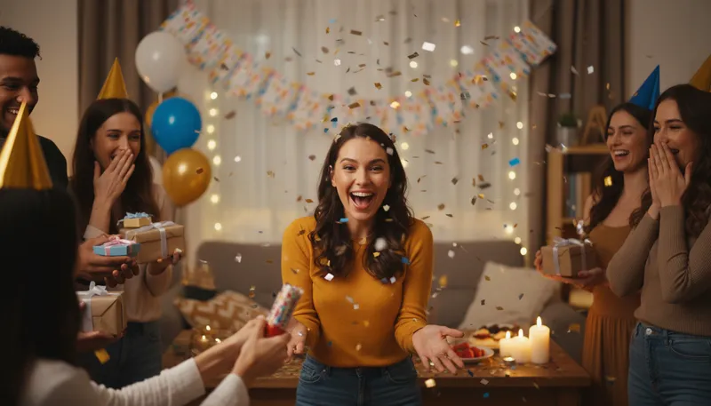 Illustration of felicity: Joyfulness and happiness.