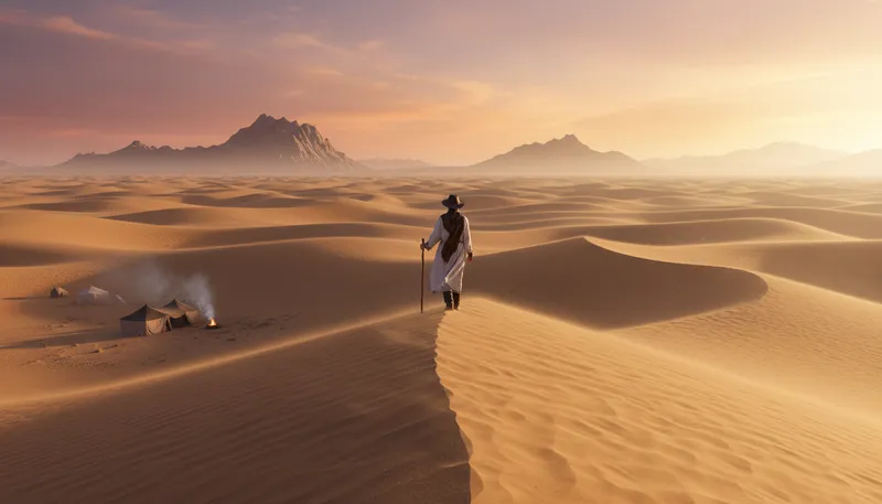 Illustration of emirate: A territory ruled by an emir.