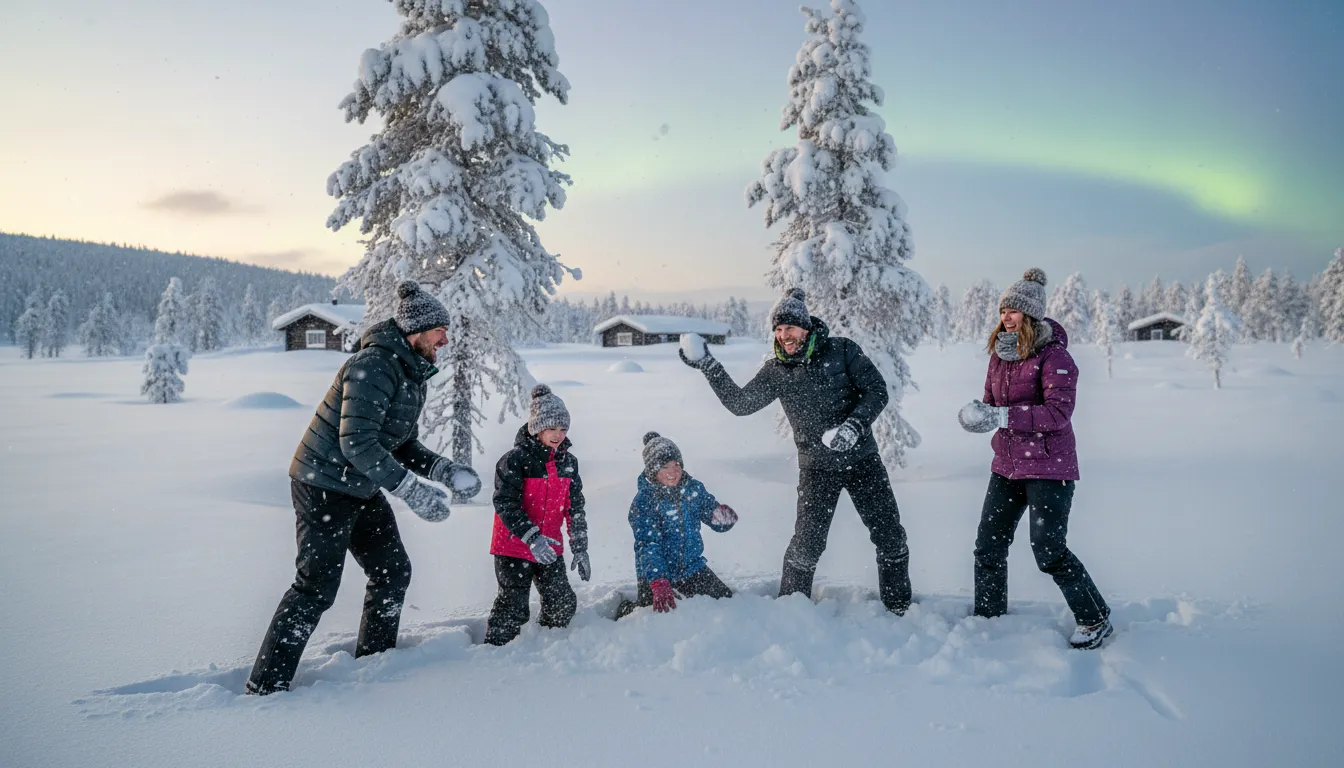 Lapland-এর ইলাস্ট্রেশন: A region in northern Finland and Sweden.