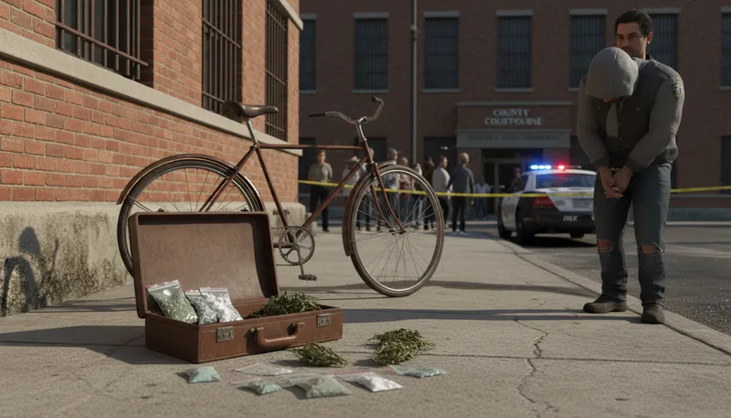 Illustration of against the law: not allowed by legal rules