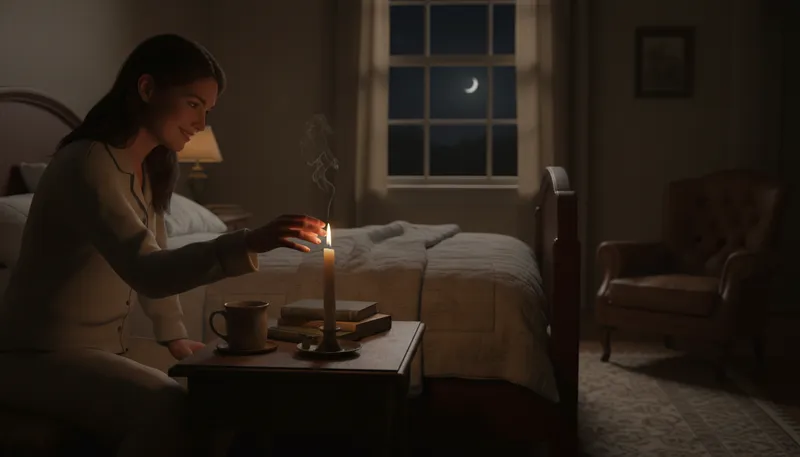 Illustration of snuff: to extinguish a flame or candle