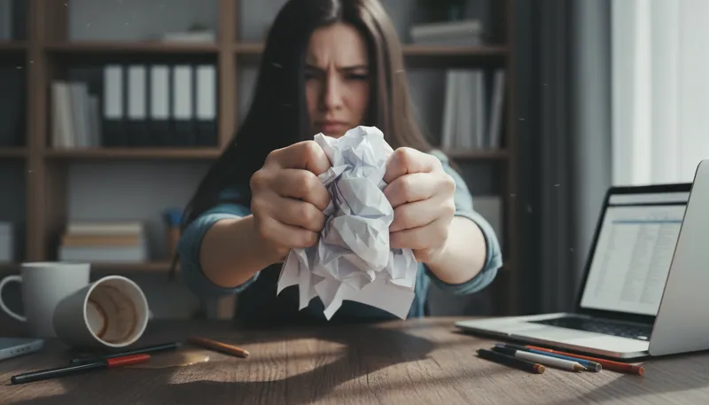 Illustration of crumple: To crush into wrinkles or folds.