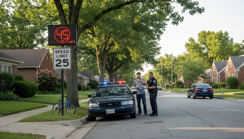Illustration of violation: Breaking a rule or law.