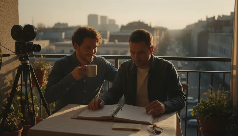 Illustration of homosexual: Attracted to the same sex.