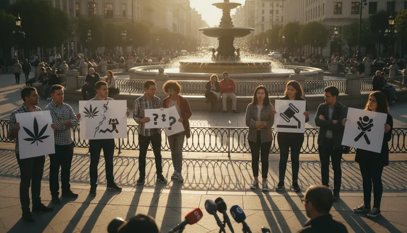 Illustration of decriminalization: Making an action no longer a crime.