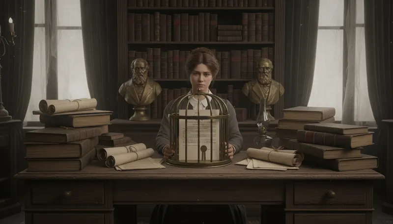 Illustration of patriarchal: A society dominated by male authority.