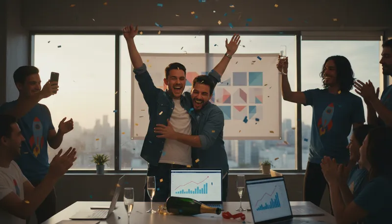 Illustration of cofounder: A person who helps establish a company or organization.