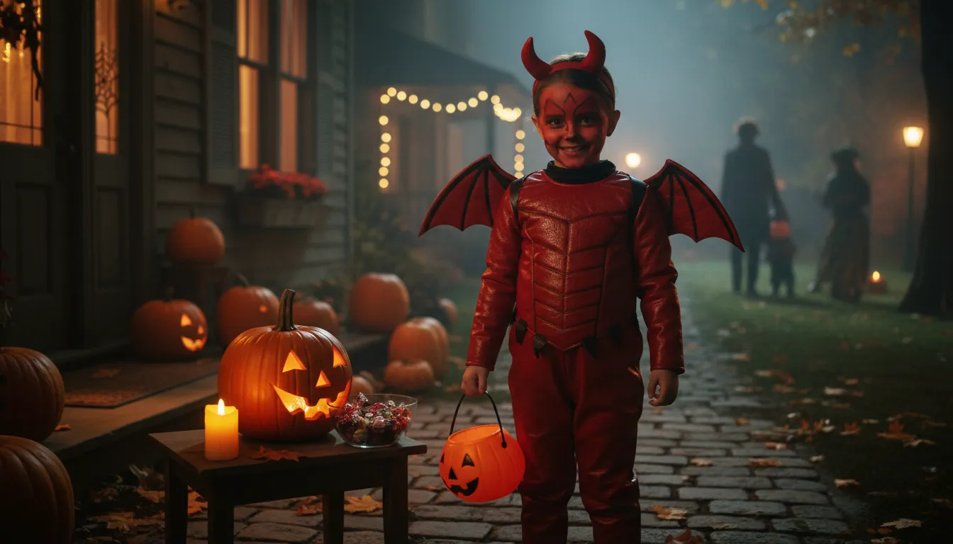 demon 的插圖：an evil spirit or monster