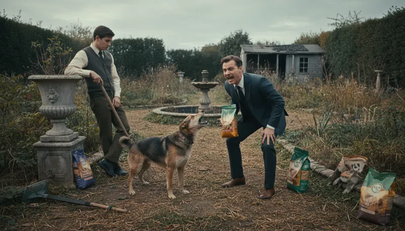 Illustration of buy a dog and bark oneself: doing work yourself after hiring help.