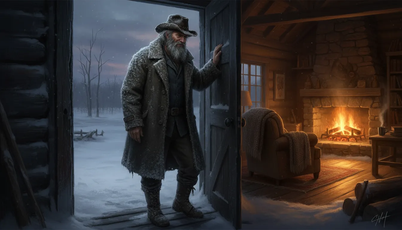 Ilustrasi come in from the cold: to return to a safe or accepted situation