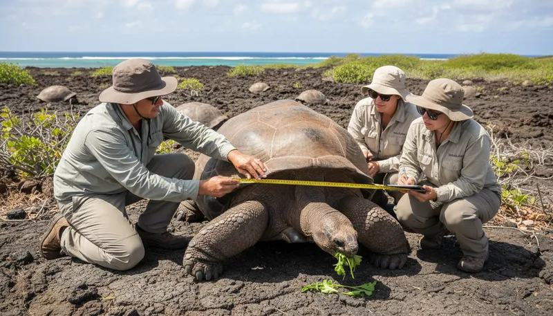 Illustration of galapagos: An archipelago famous for unique wildlife.