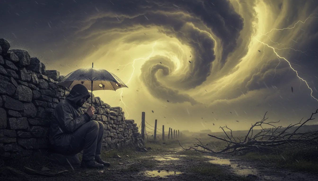 see yellow-এর ইলাস্ট্রেশন: to become frightened or cowardly.