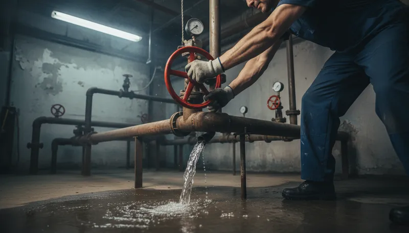 Illustration of valve: a device that controls flow in a system