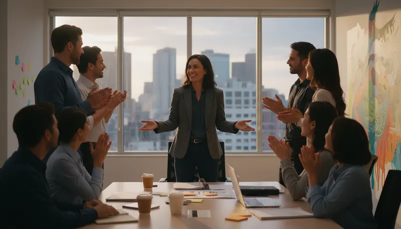 Illustration of supervisor: A person who oversees or manages others.