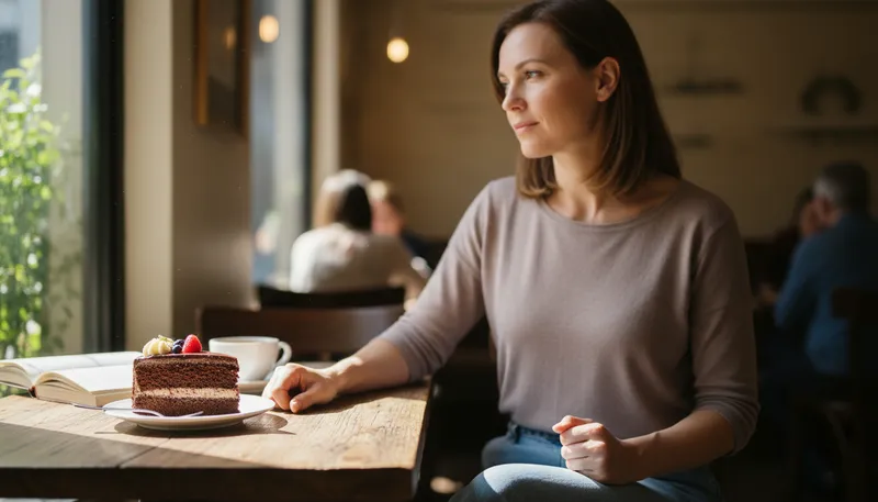 Illustration of willpower: The ability to control one's actions.