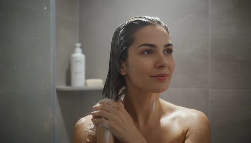 Illustration of conditioner: a substance to improve quality of something