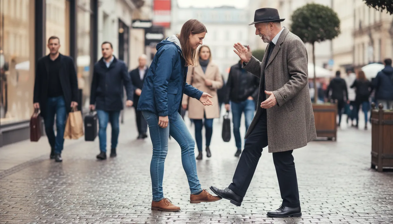 pardon me 的插圖：a polite way to ask for forgiveness